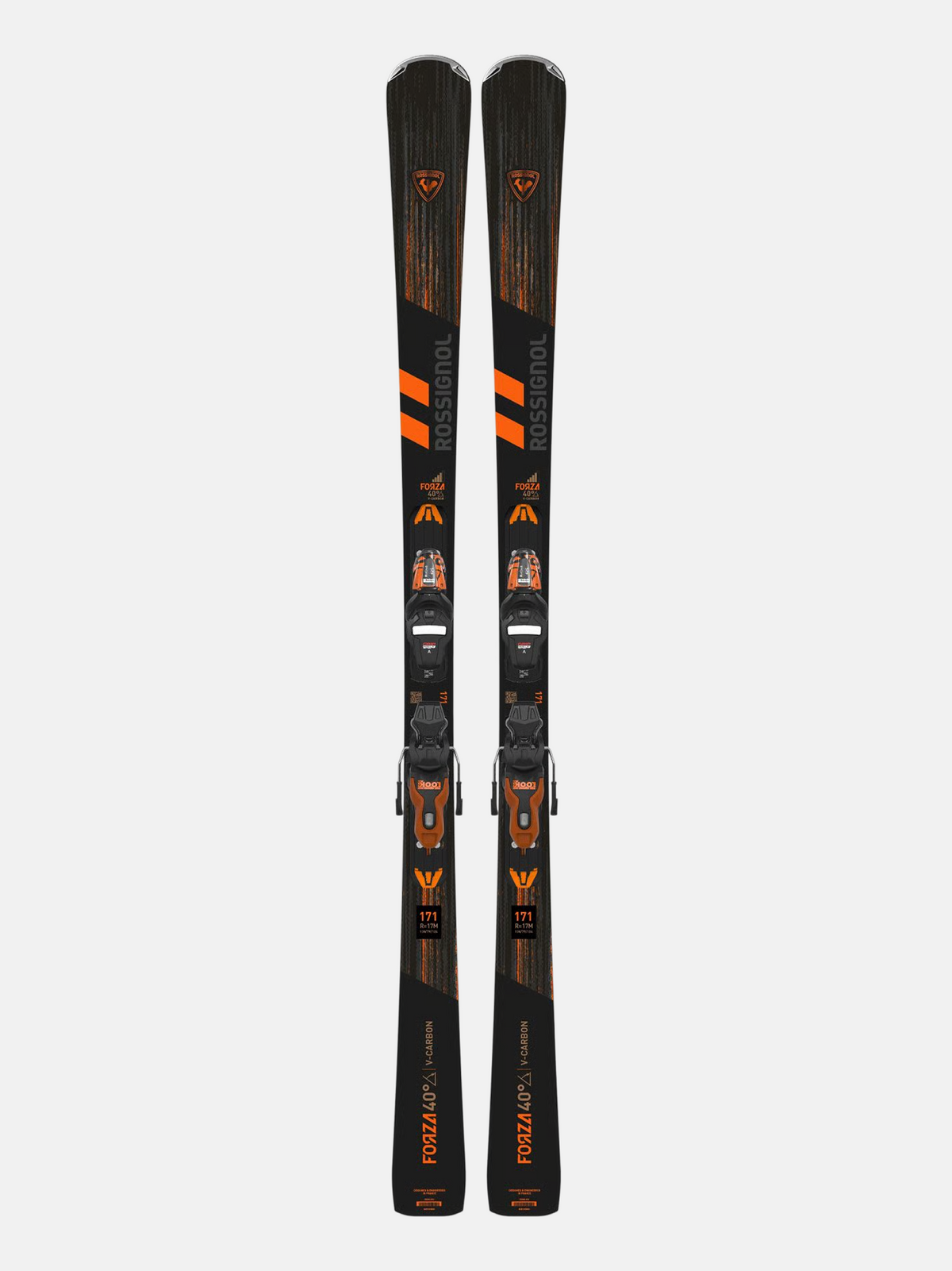 Rossignol Forza 40 V-CA Black Orange 2025 usato — vista laterale