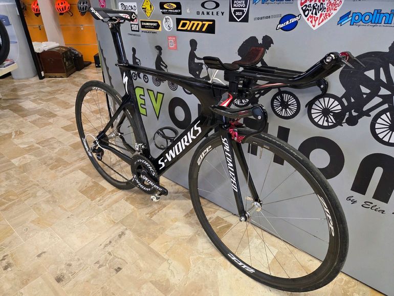Specialized S-Works Shiv Tt 2014 usata — dettaglio