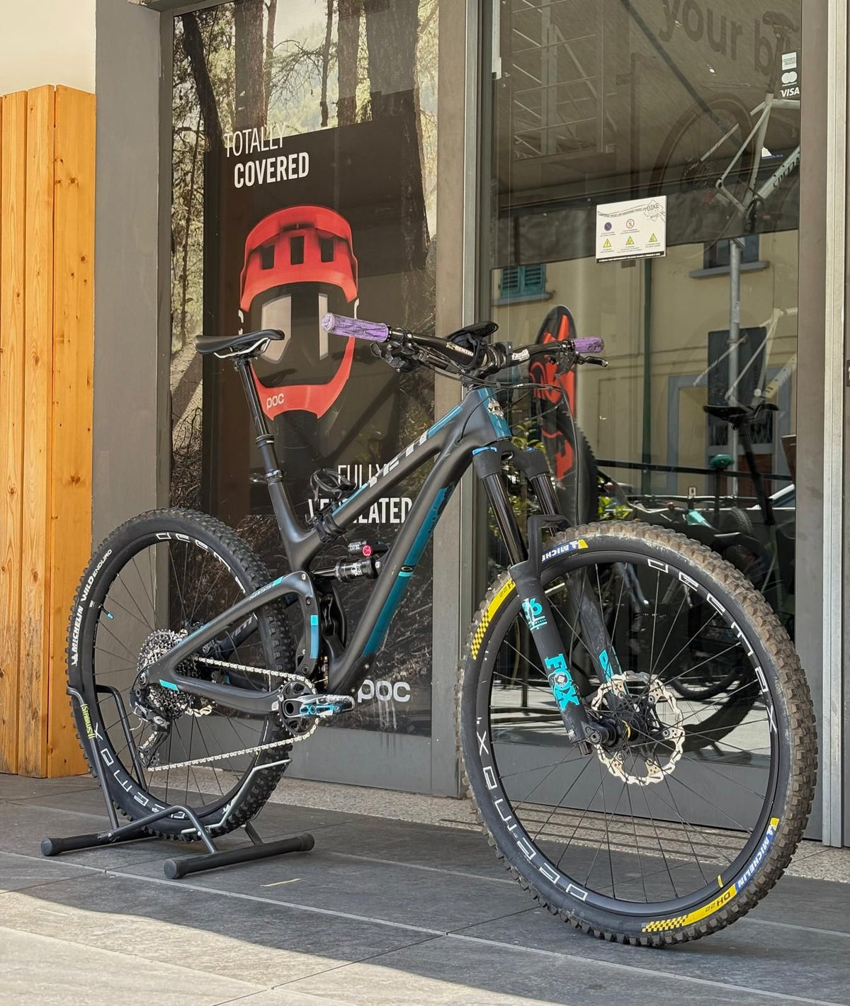Yeti Sb5.5 Carbon Eagle 2018 usata — dettaglio