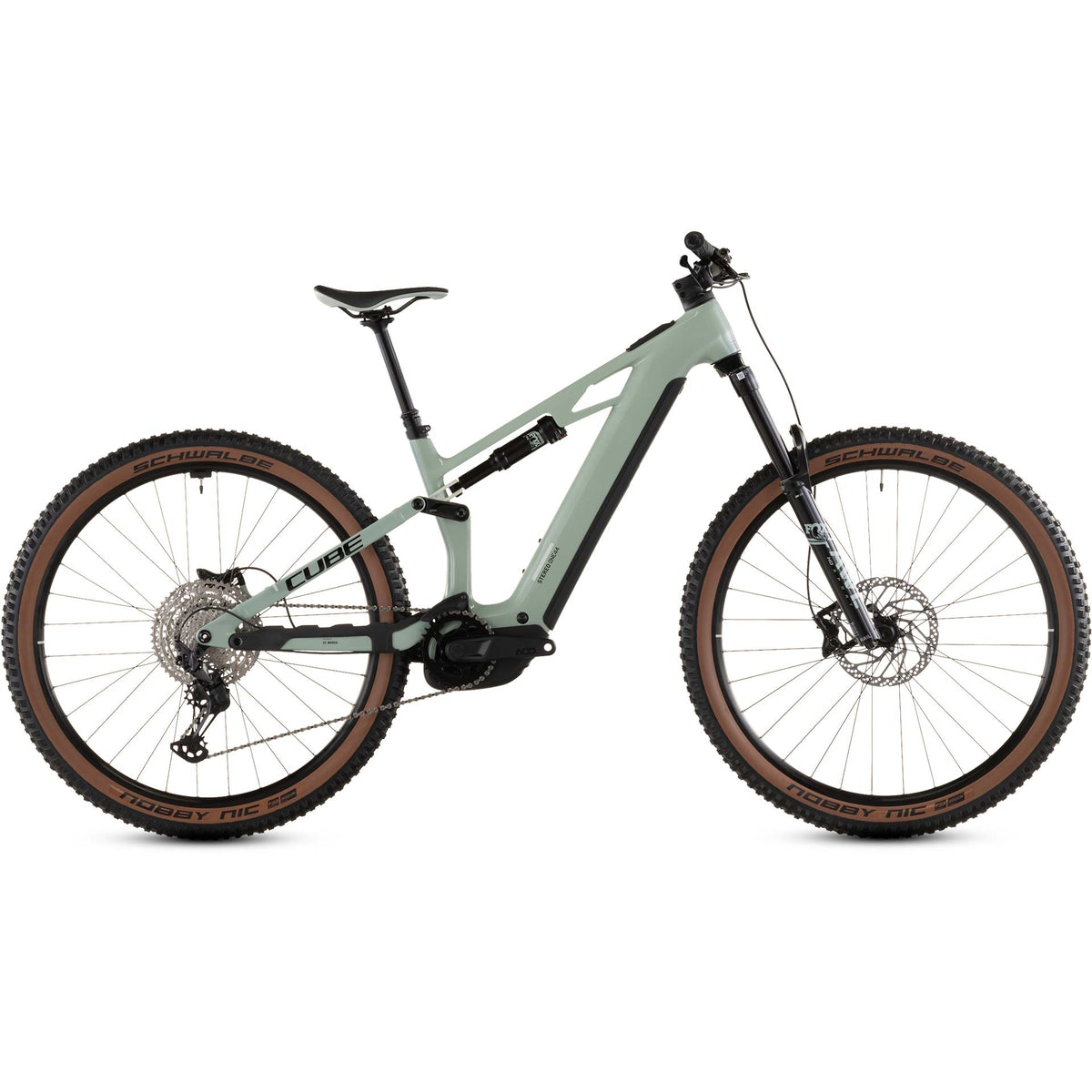 Cube Stereo Hybrid One44 Hpc Race 2026 usata — vista laterale