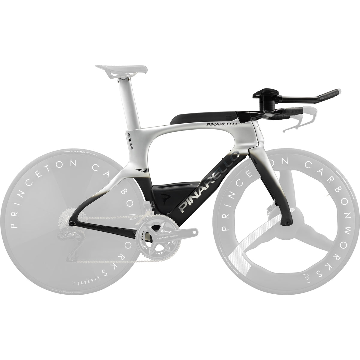 Pinarello Bolide Tr 2026 usata — vista laterale