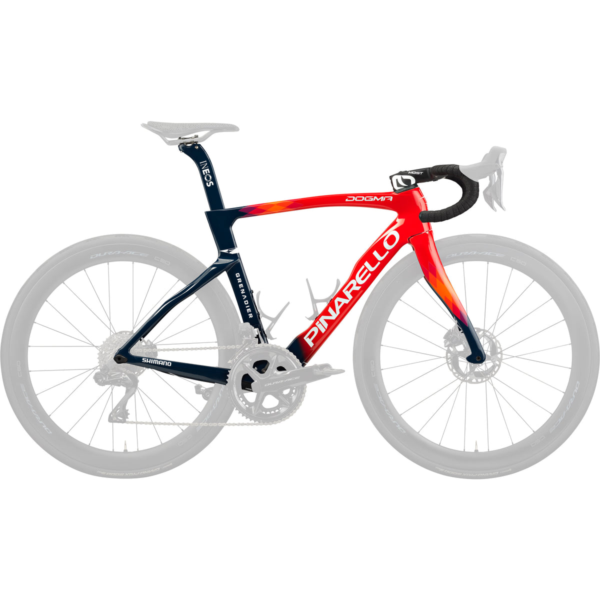 Pinarello Dogma F 2023 usata — vista laterale
