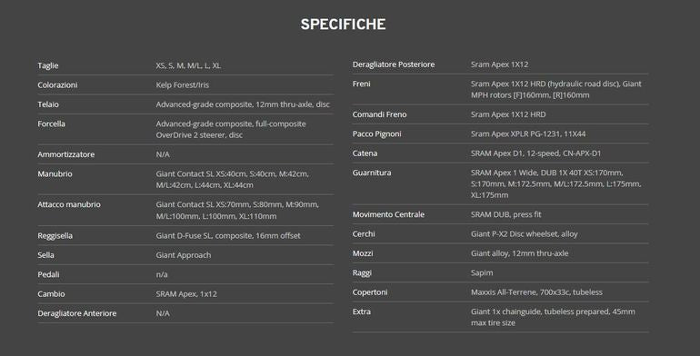 Giant Tcx Advanced Pro 2 2024 — Bici usata