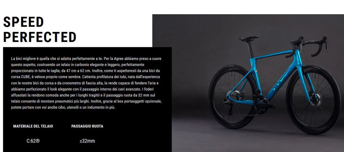 Cube Agree C:62 Pro 2026 usata — dettaglio