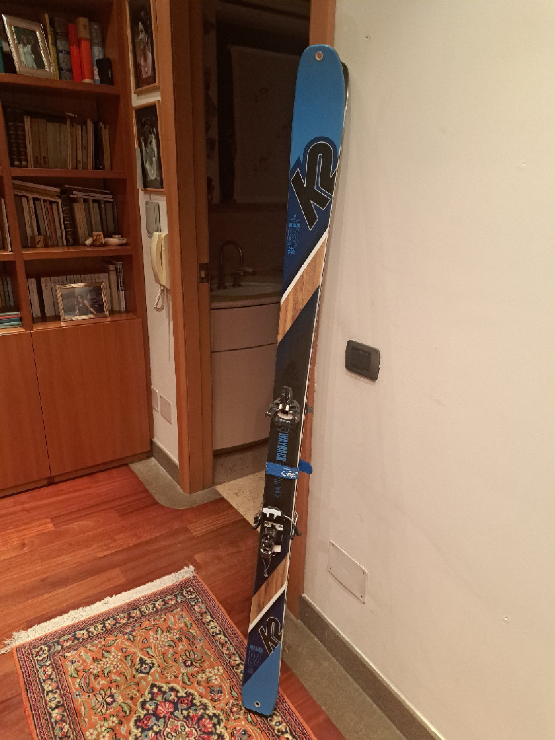 Sci da Scialpinismo K2 167 cm + attacchi e kit salita usato