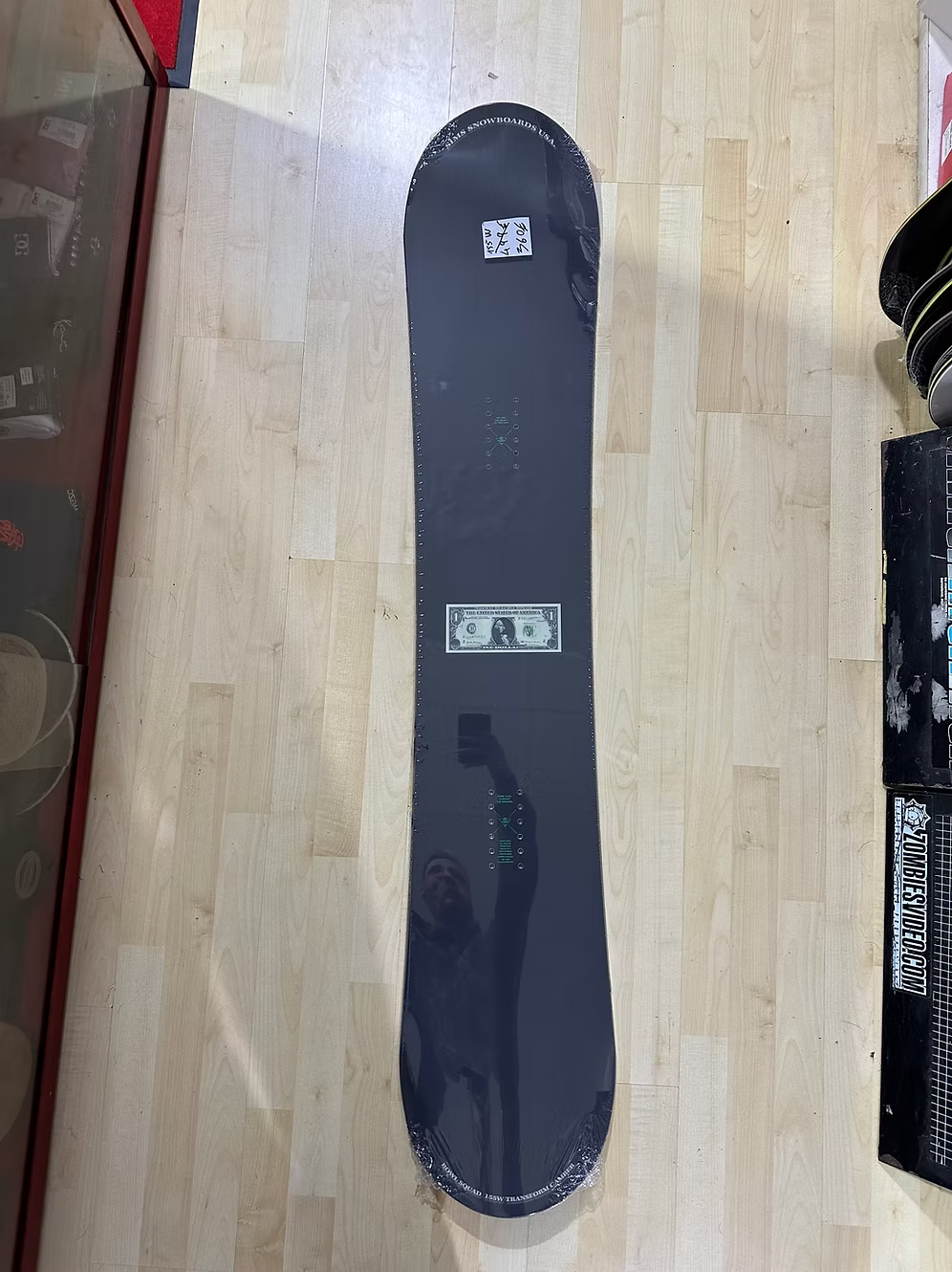 155w Tavola Snowboard Sims bowl squad NUOVA