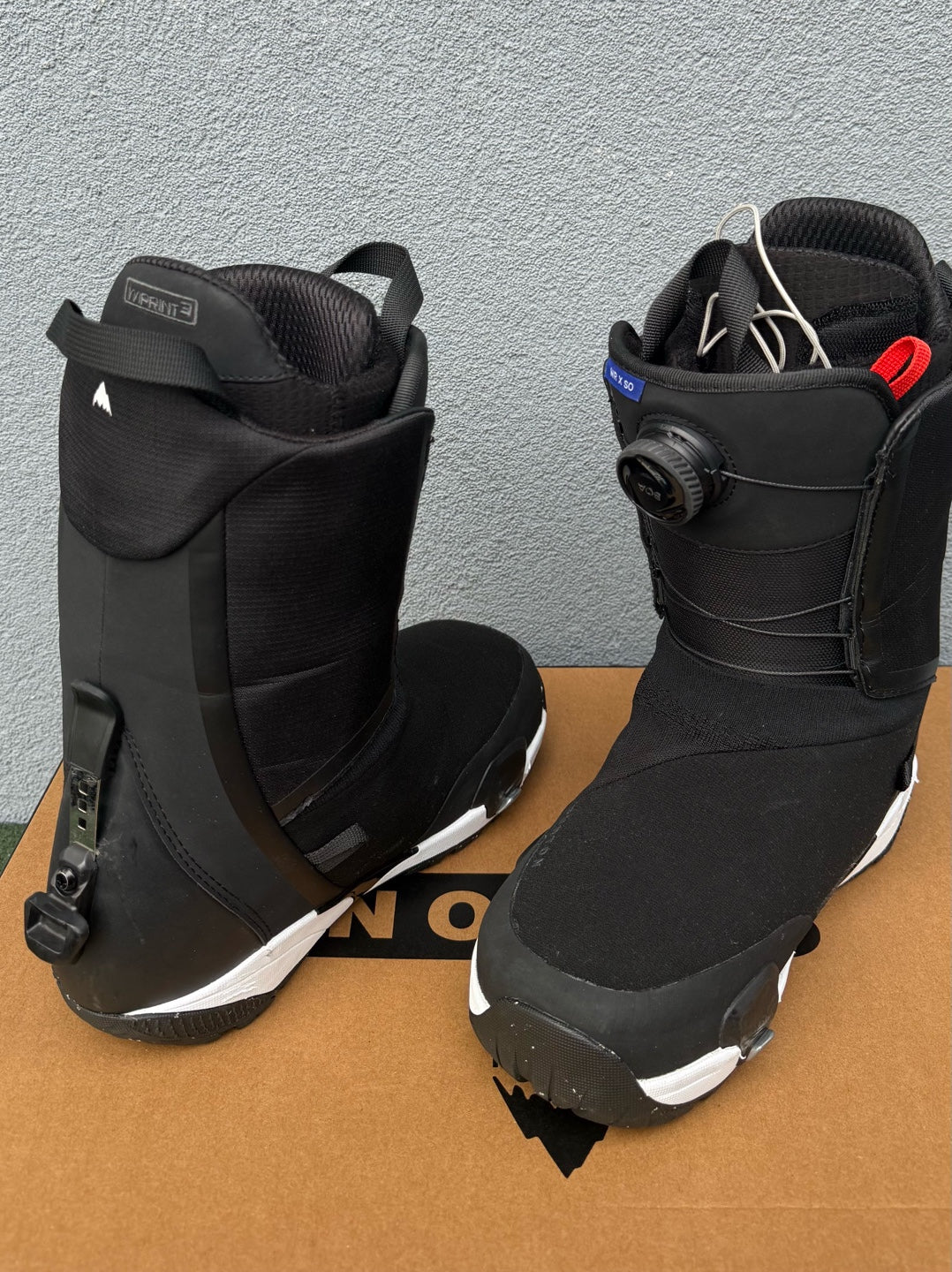 Burton Step On WaveRange X 7.5Men Usato