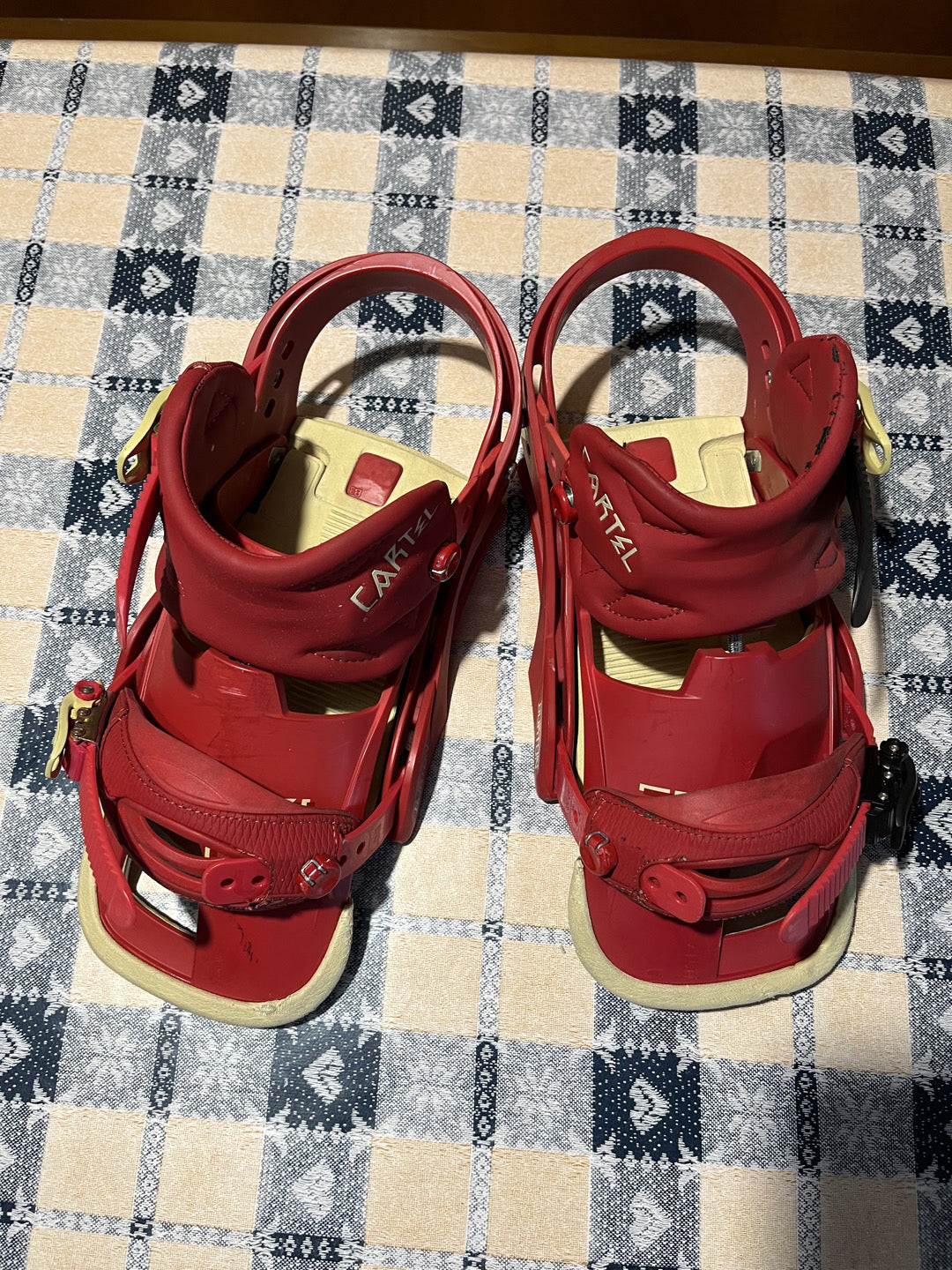 Attacchi da snowboard Burton Cartel Re-Flex tg. M (41-44) usati