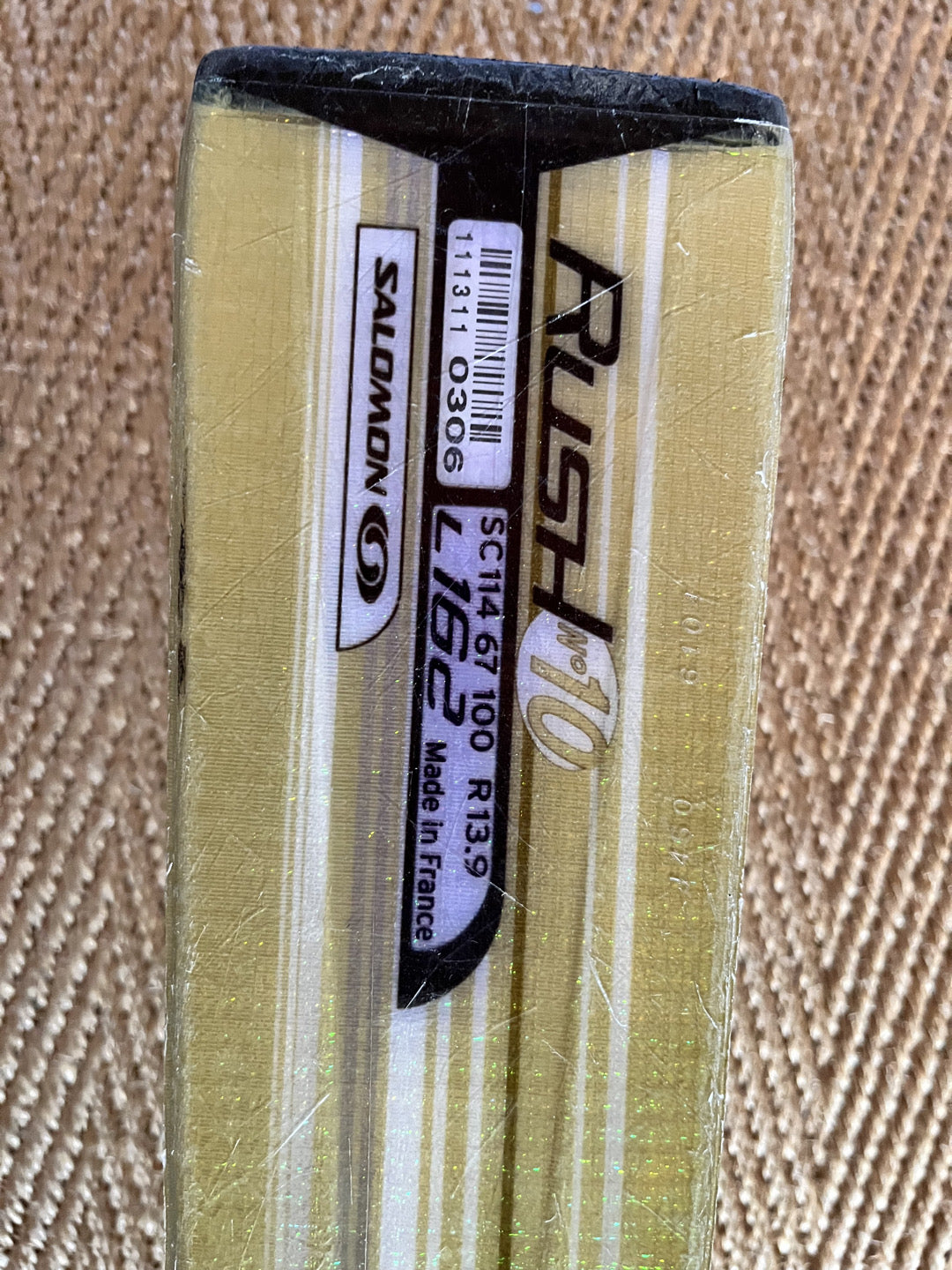 Sci Salomon Rush n10 162 cm r13.9 usati