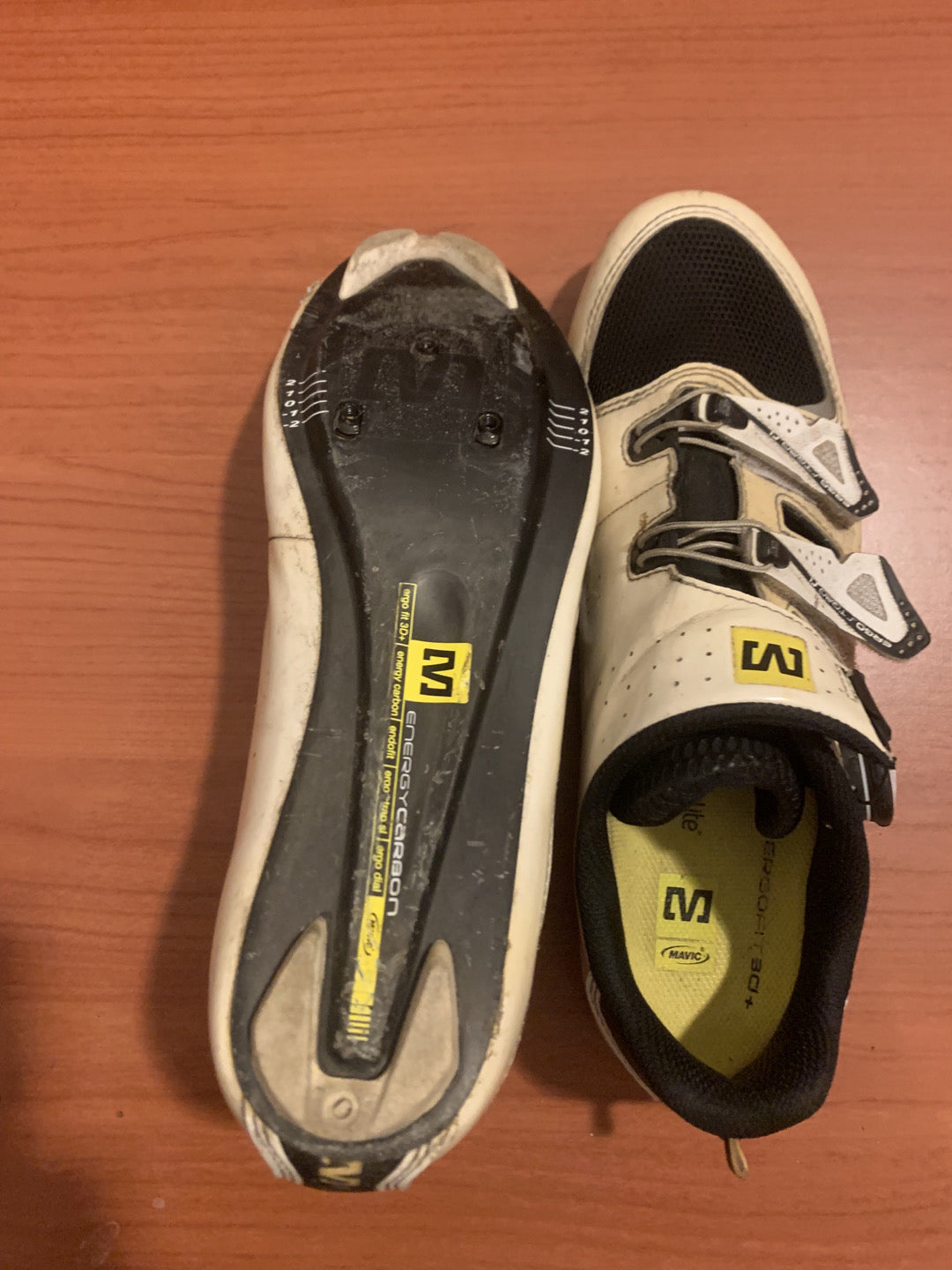 Scarpe ciclismo Mavic Ergo Fit Ortholite usate