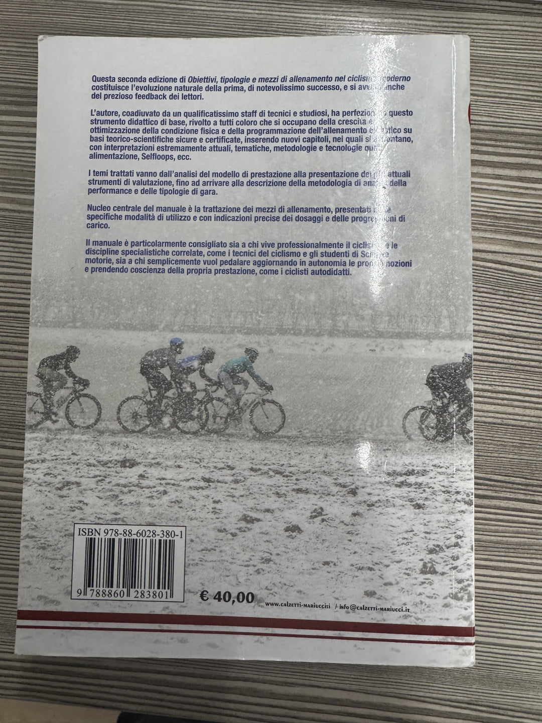 Manuale, Obbiettivi tipologie e mezzi di allenamento nel ciclismo