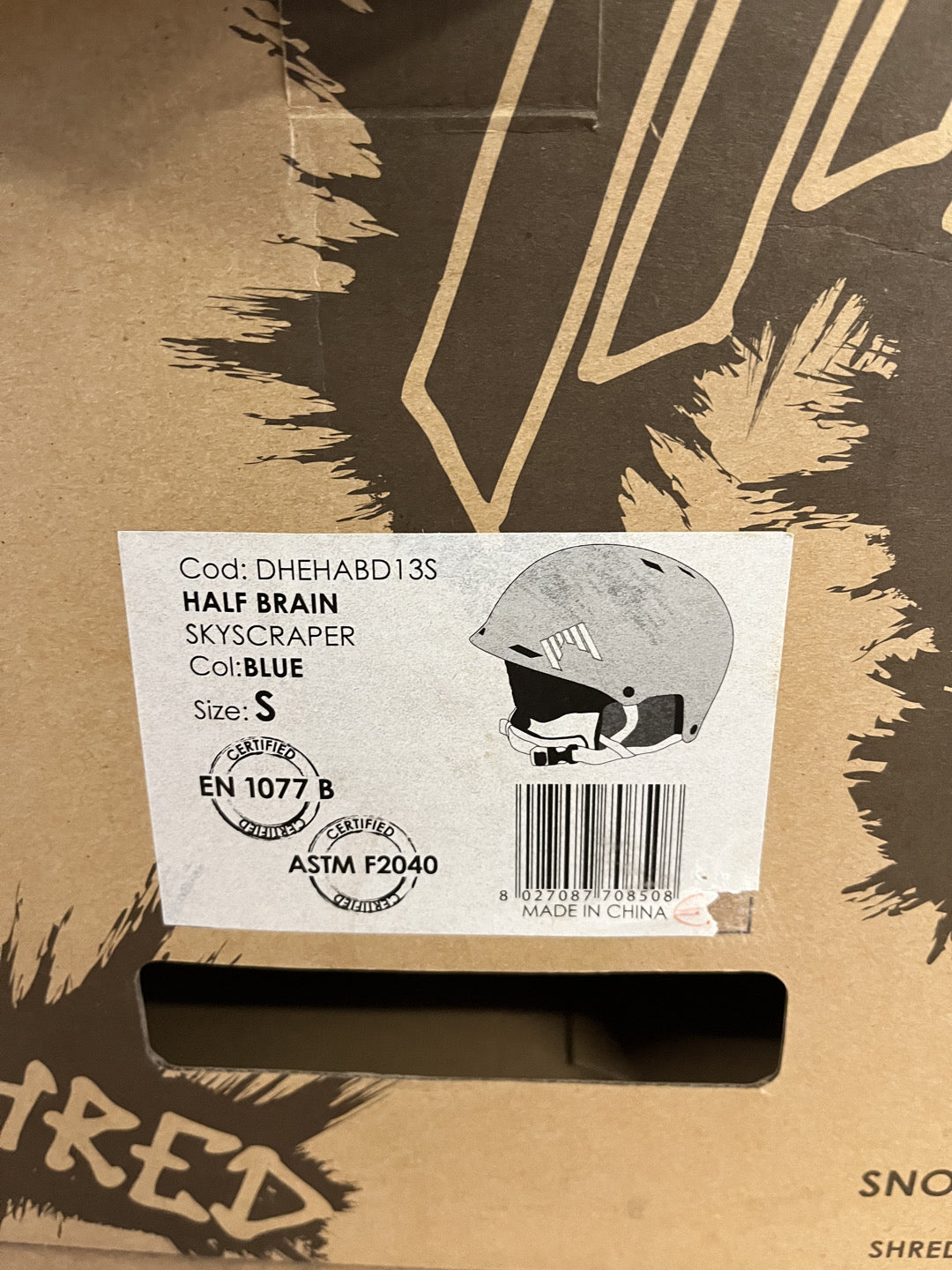 Shred Half Brain Skyscraper 52-56cm - casco sci