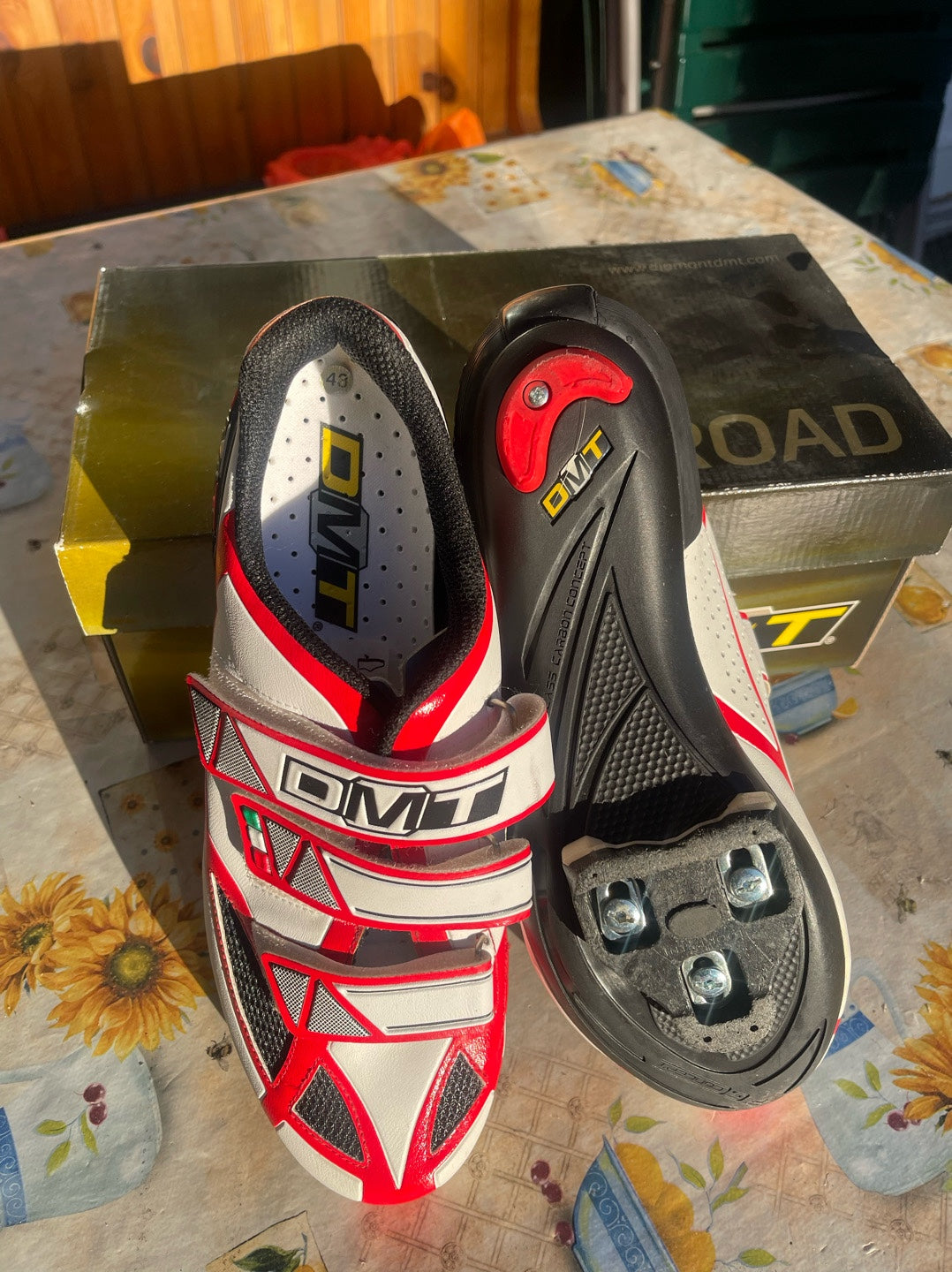 scarpe ciclismo DMT usate