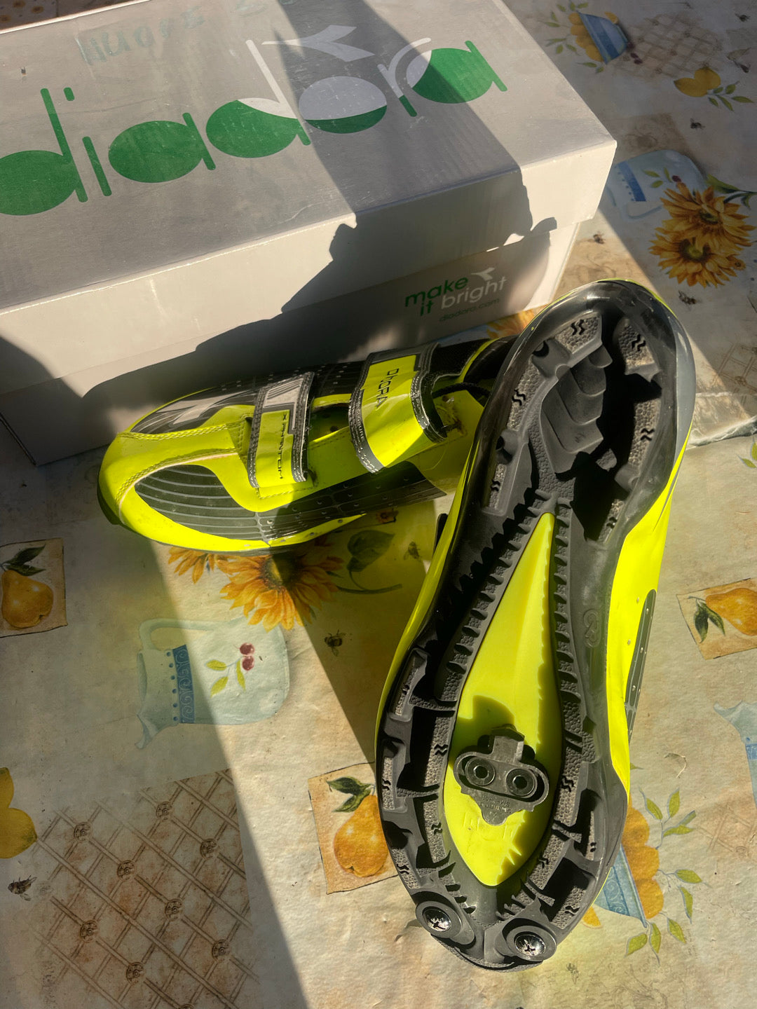 scarpe X bici da corsa Diadora usate