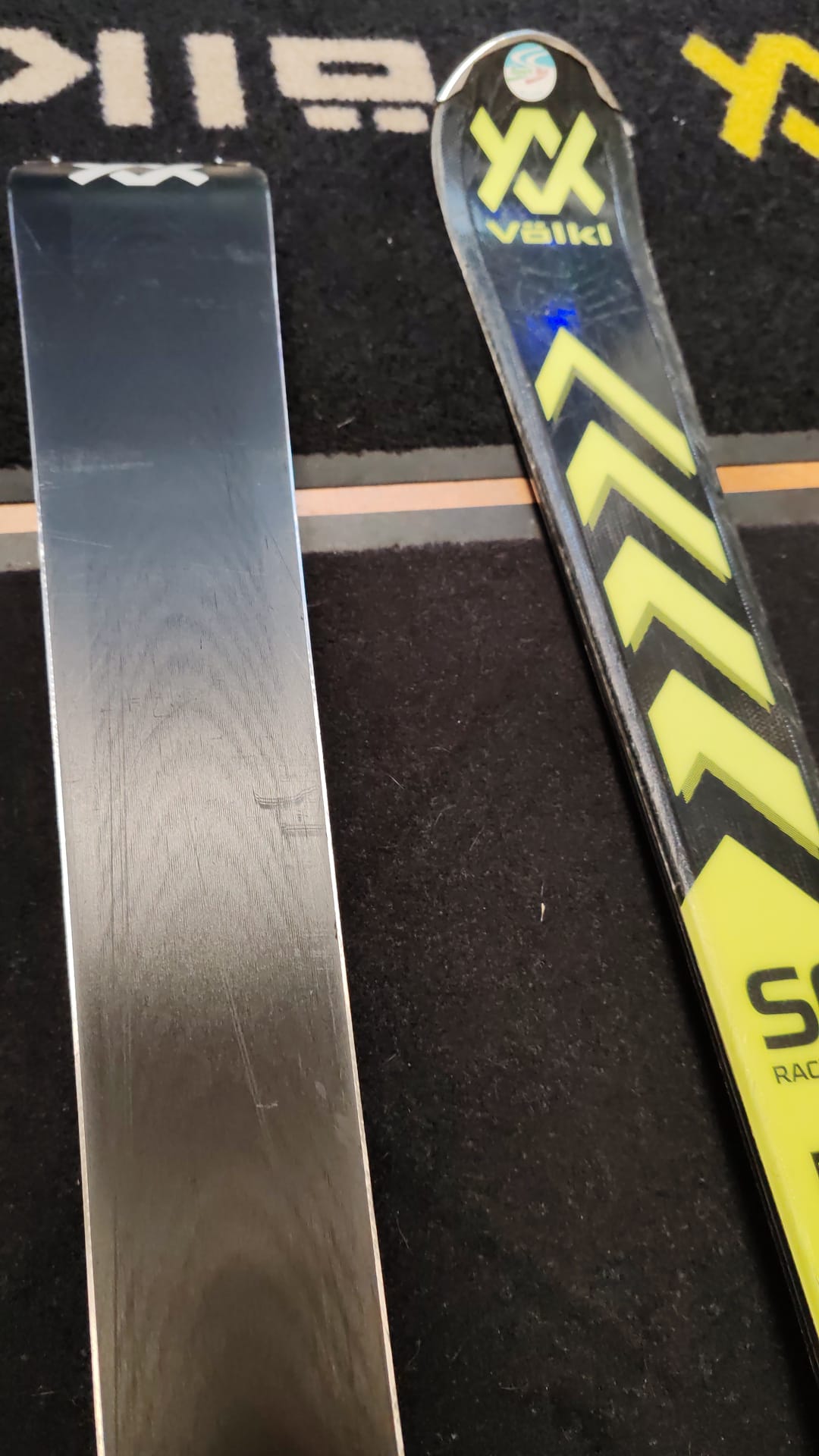 158cm Sci Volkl Racetiger SC 2024 usato