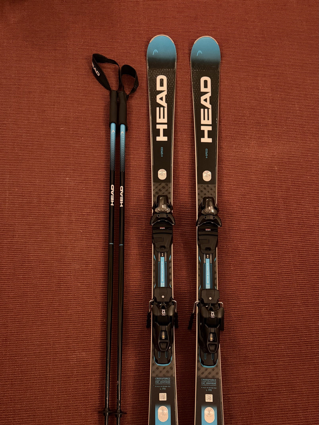 Head Supershape E-Speed 170cm r14 2025 usati – Weply
