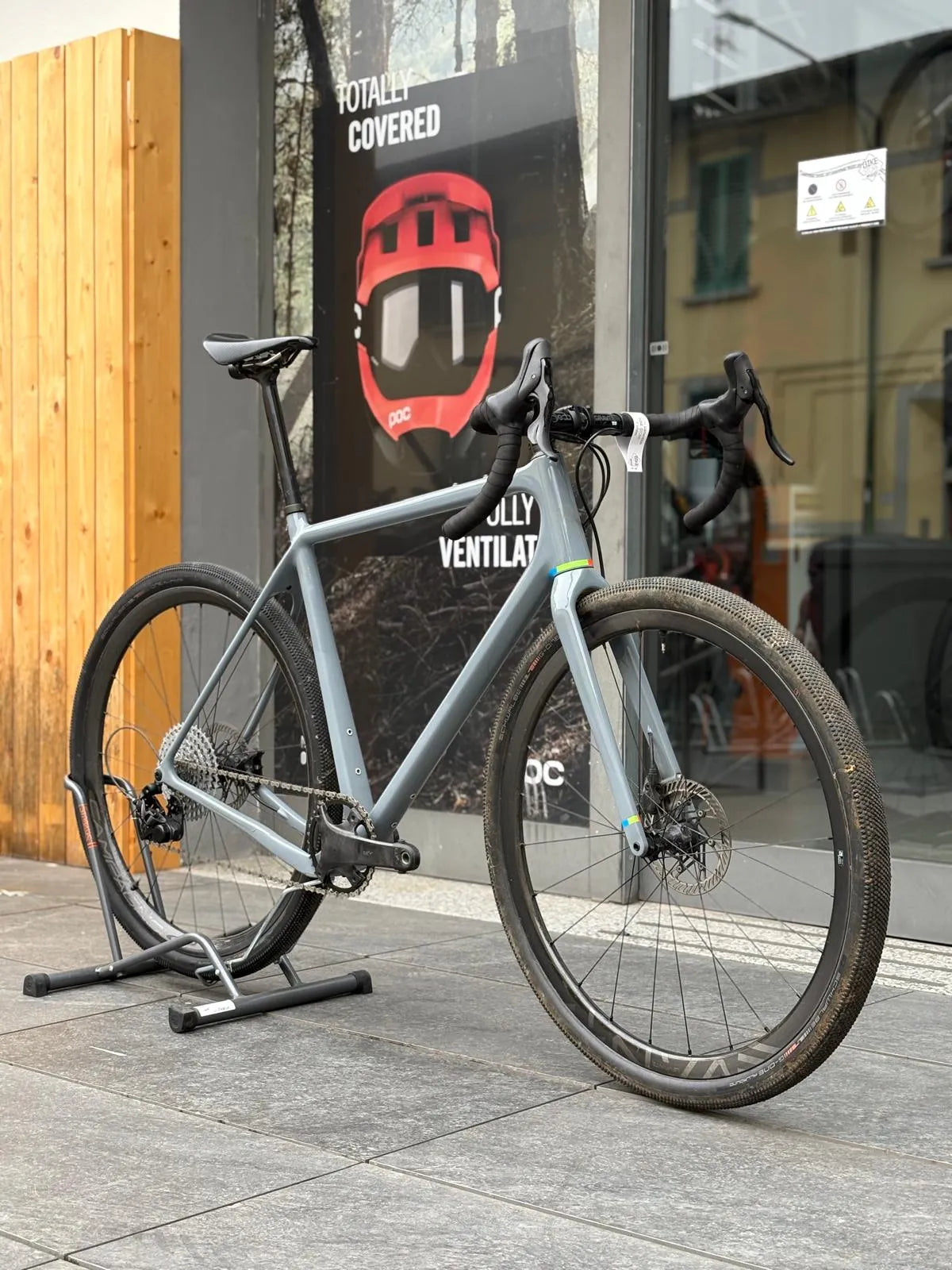 Gravel Open WI. DE. Campagnolo Ekar tg M usata