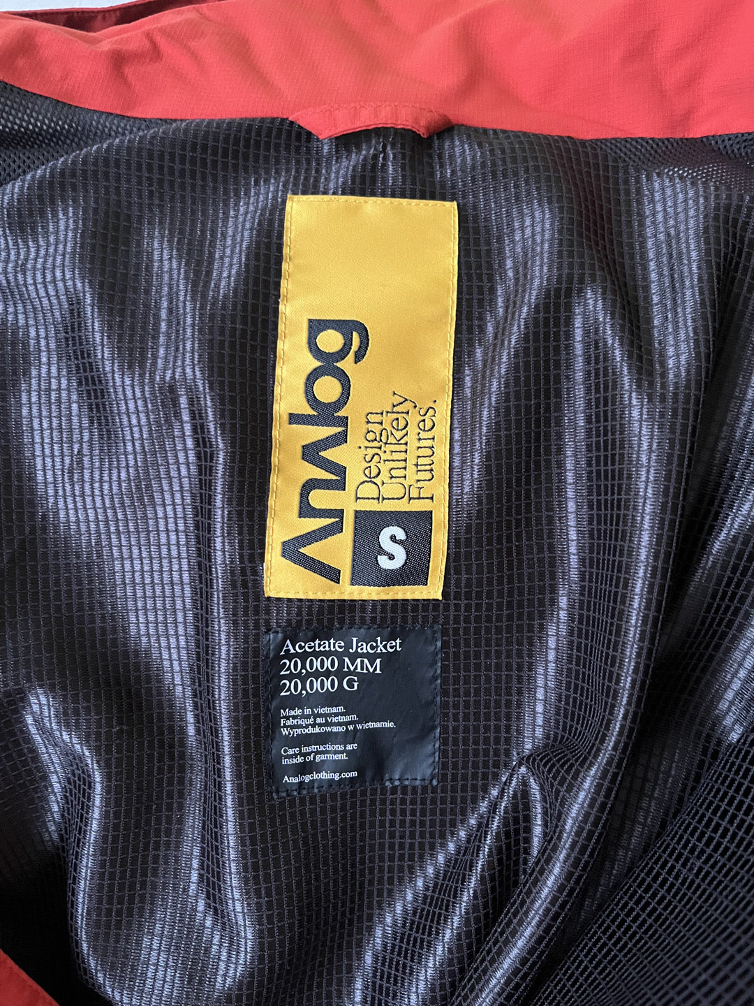 Giaccia Analog Acetate tg S usata