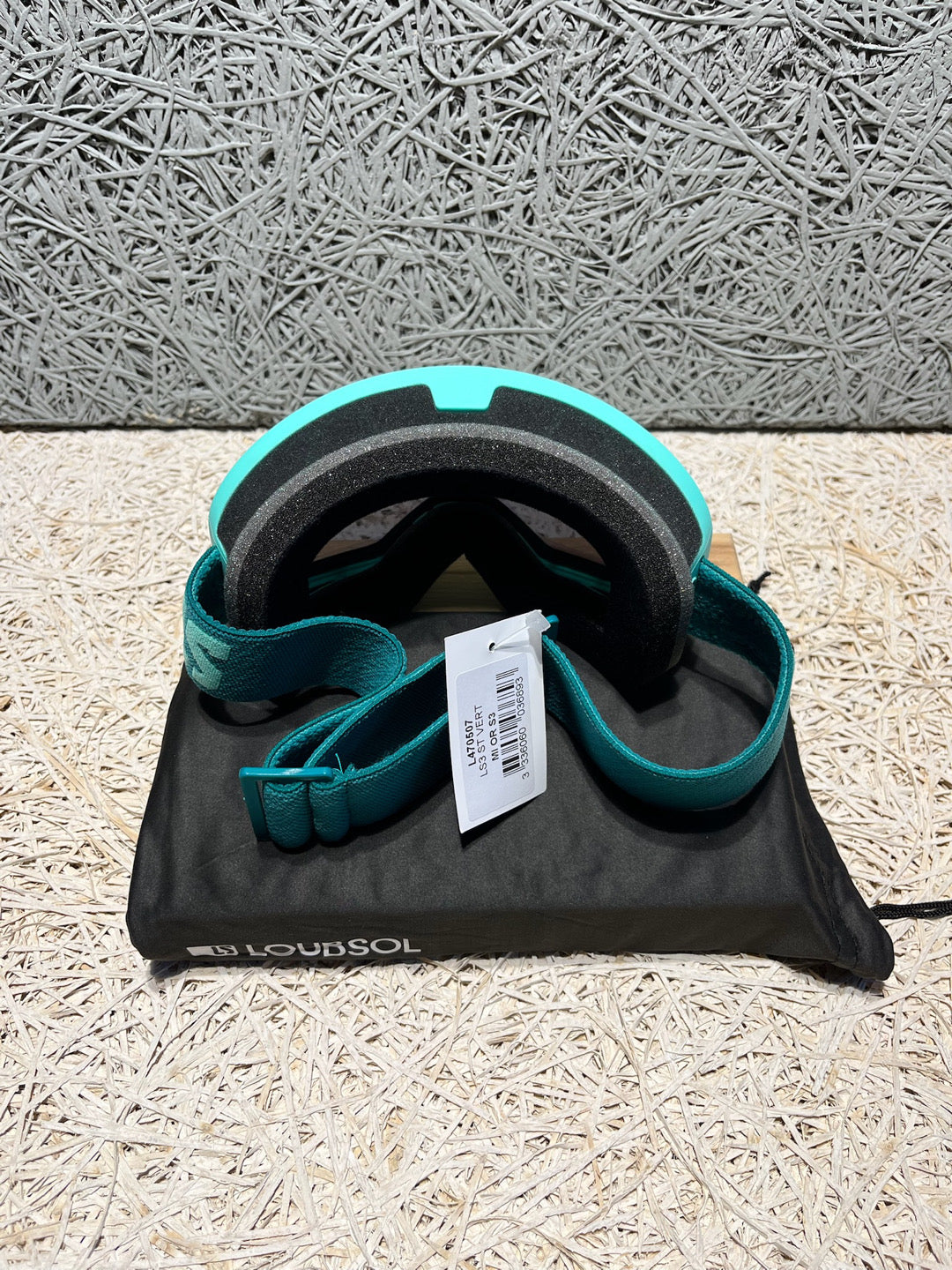 Maschera sci Loubsol LS3 Vert standard CAT 3 nuova