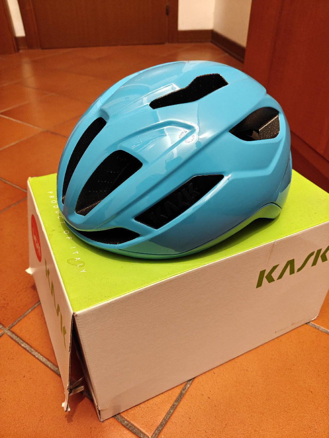 vendo casco bici kask tg L (59-62 cm) nuovo
