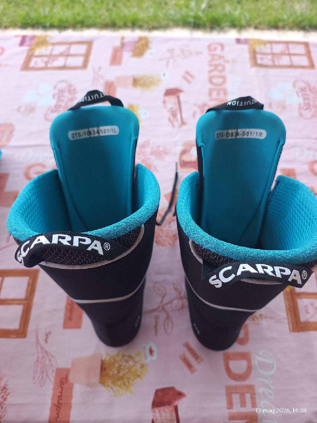Scarpette scialpinismo pro flex evo F1 tg 27.5 nuove