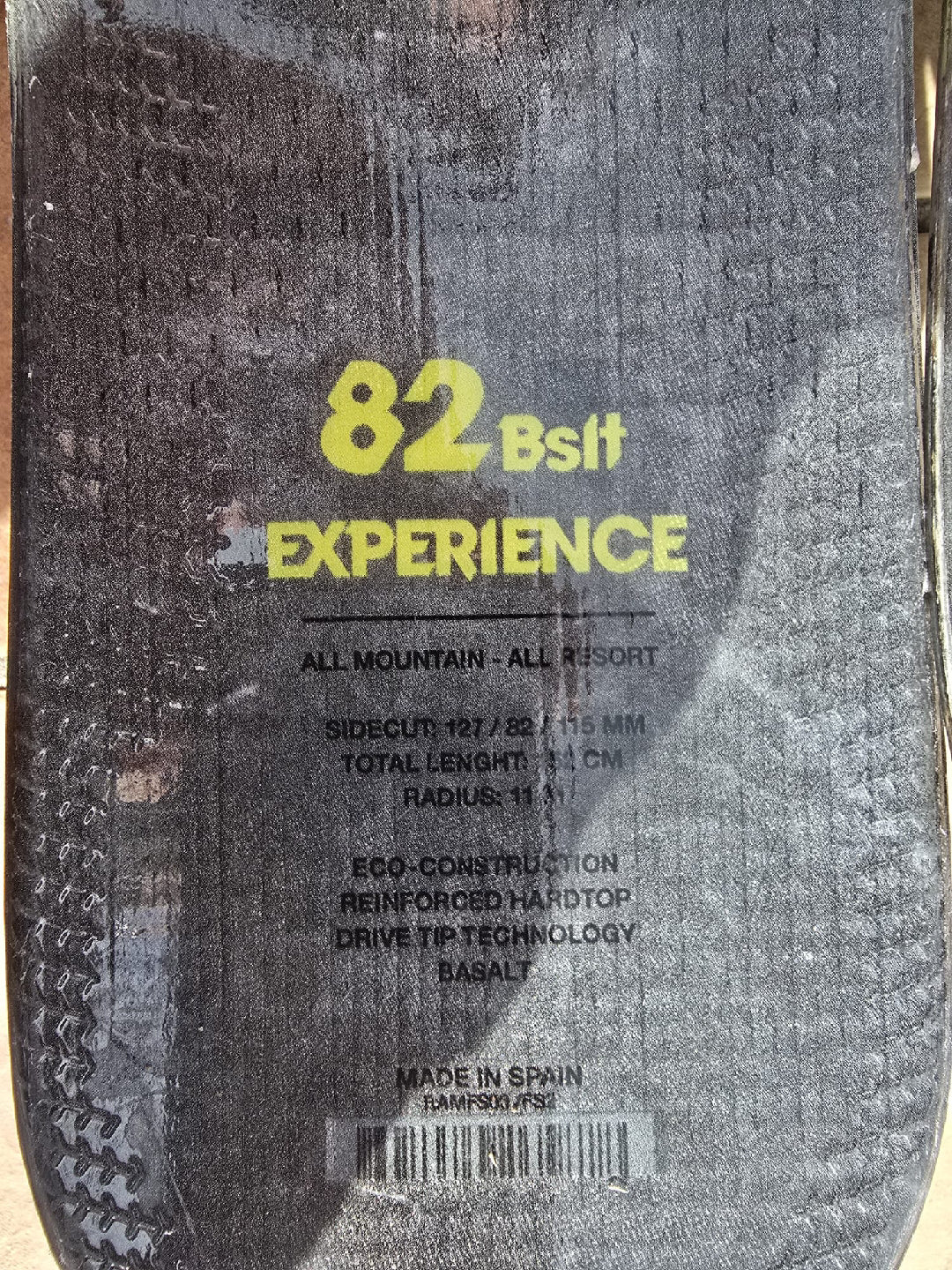 Sci usato Rossignol 82 Basalt 152cm All Mountain