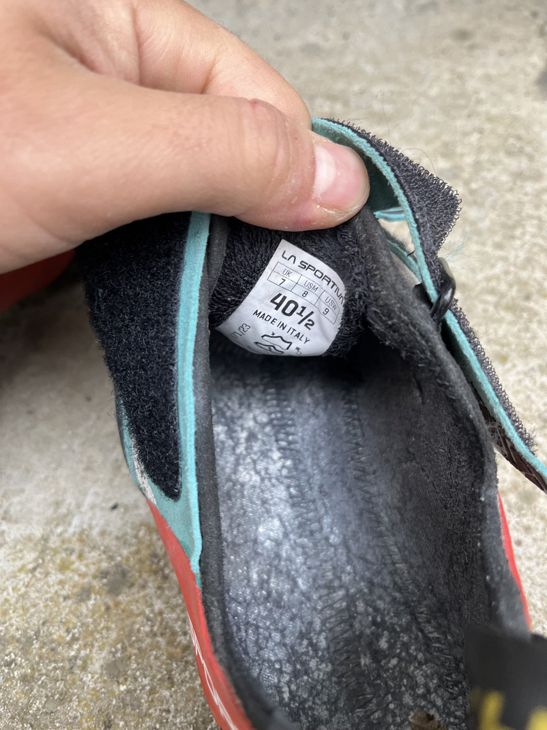 scarpette arrampicata 40.5 usate