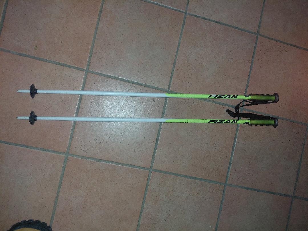 bastoncini sci baby 100cm usati