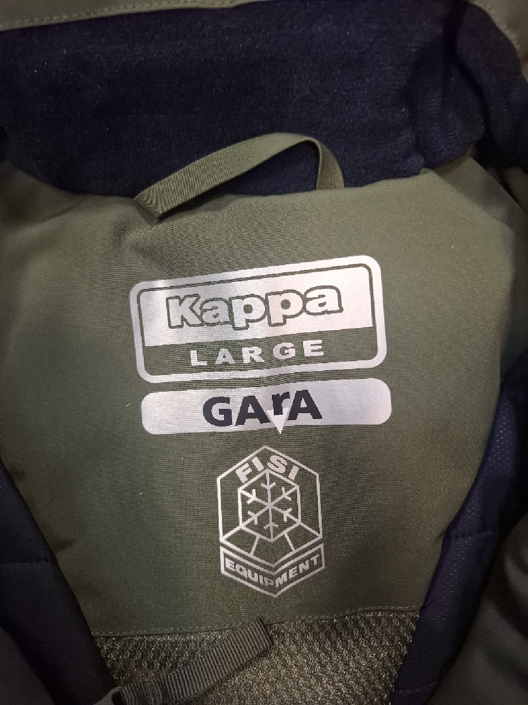 Giacca tecnica sci Kappa FISI tg L USATA