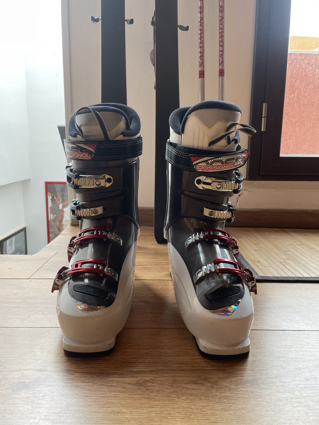 Scarponi sci Rossignol alias sensor 70 white tg. 29.5 usati