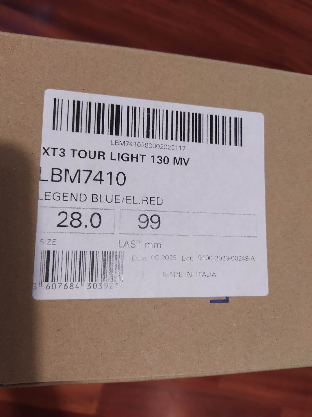 Lange Xt3 tour light 130 mv. taglia 28 usati poco