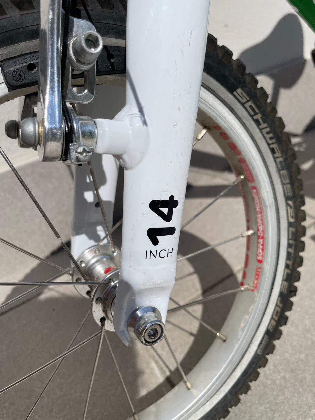 Bici bambino Woom 14 pollici usata