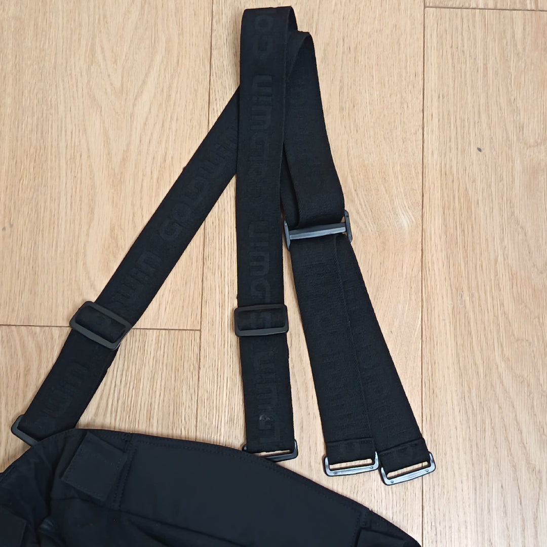 pantaloni sci donna neri GOLDWIN taglia 40 XS usati