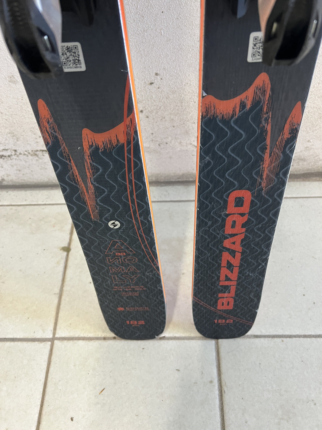 182cm Sci freeride Blizzard Anomaly88 r18 usato N1