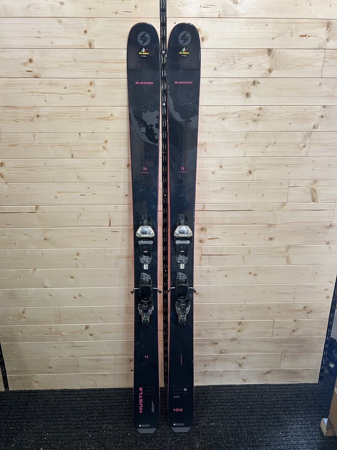 188cm Sci freeride Blizzard Hustle11 r21 usato N177