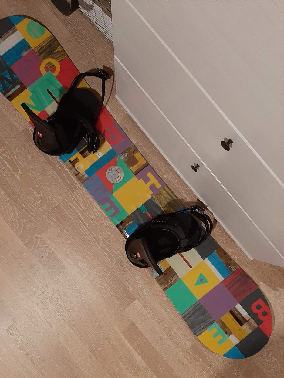 Tavola Burton taglia 149+attacchi Burton FreeStyle USATI