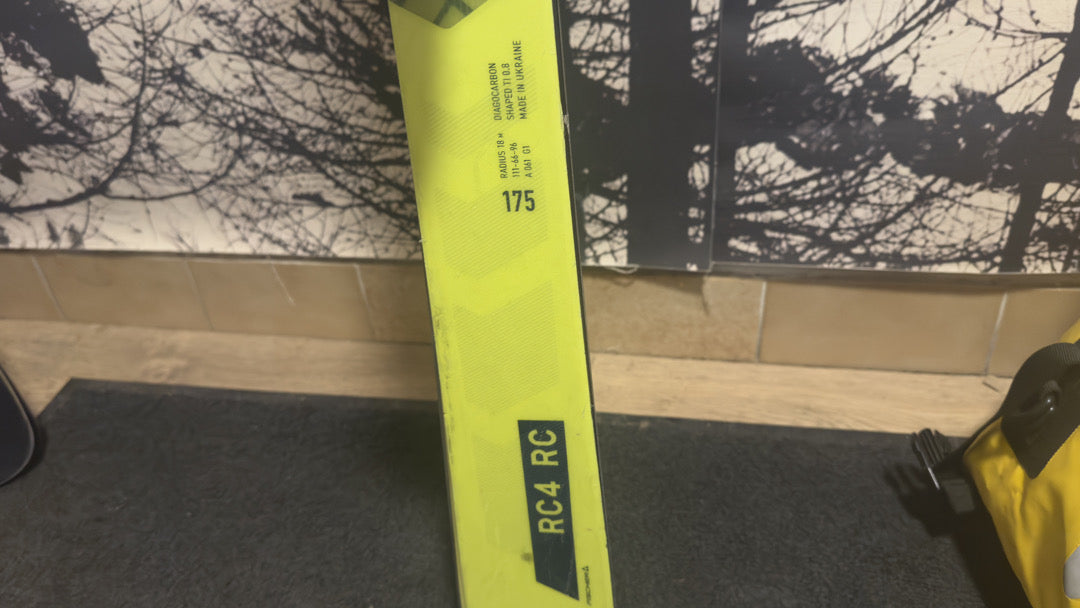 sci Fischer RC4 RC 175cm r18 2025 usati