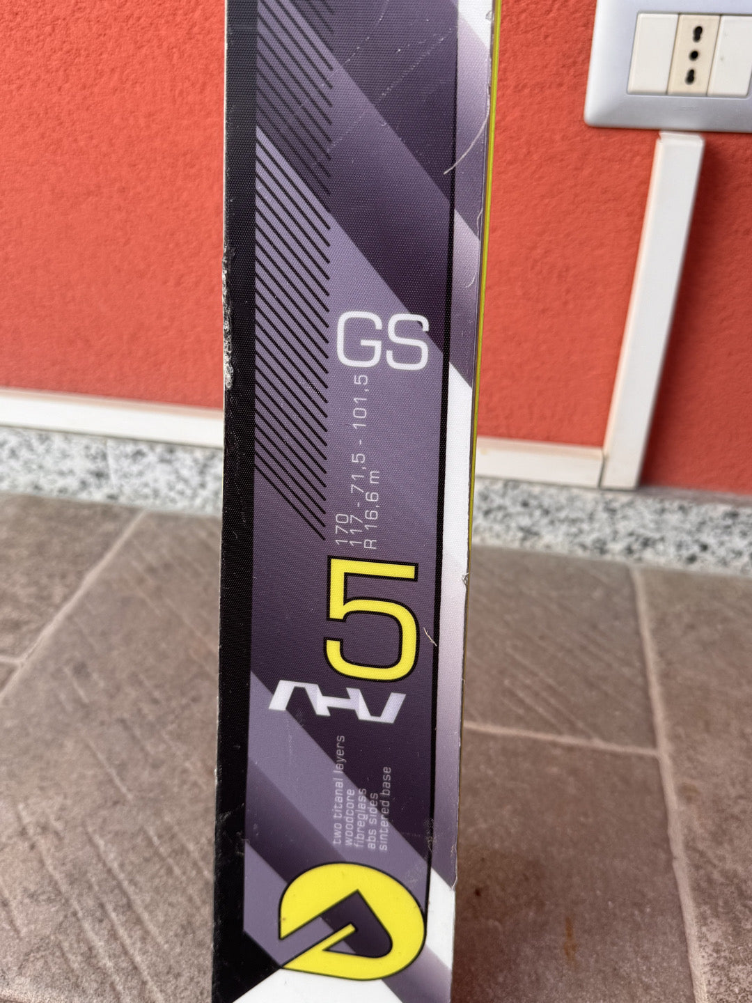 sci Sporten Race GS 170cm r16.6 usato