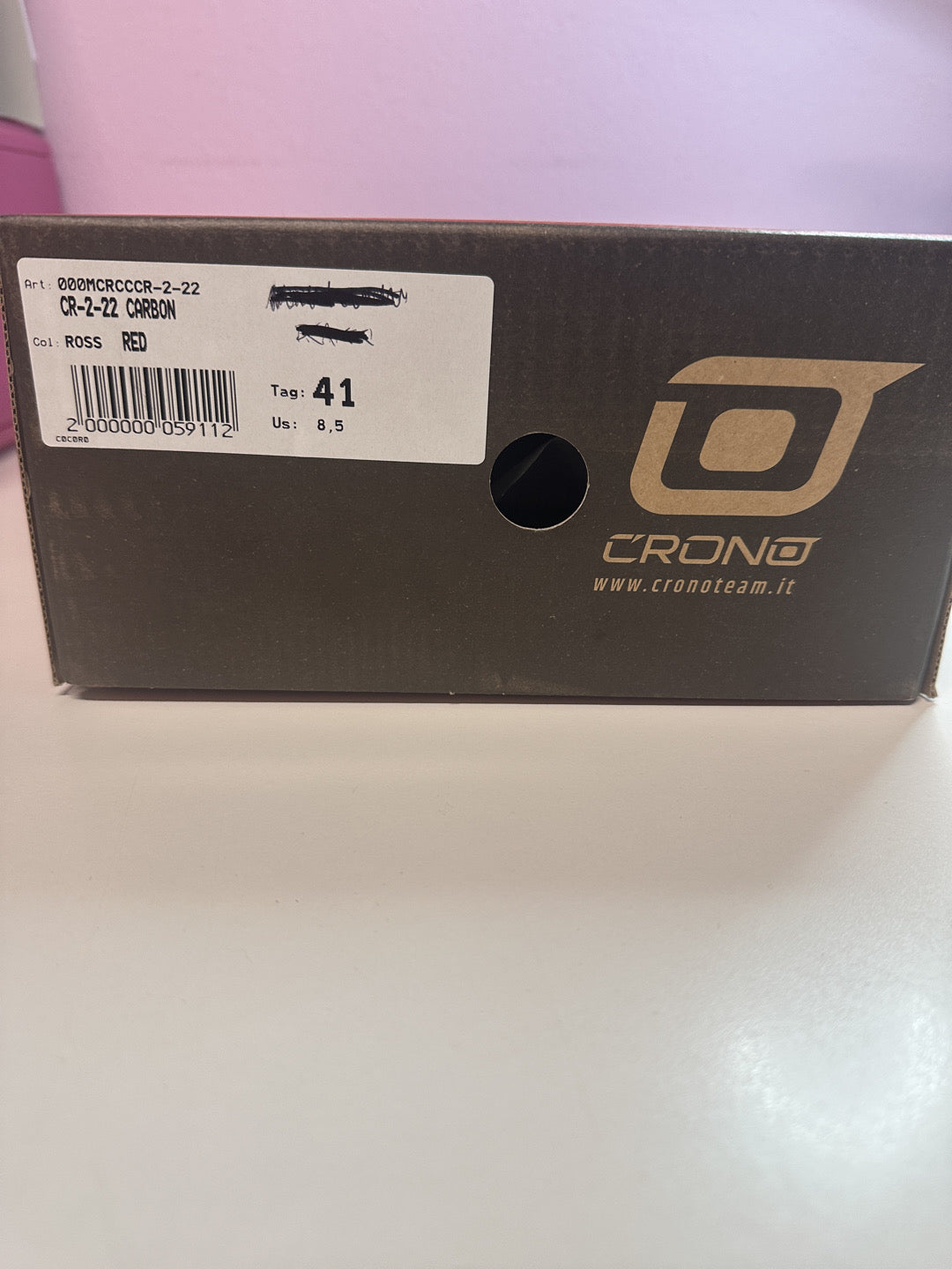 Scarpe ciclismo Crono CR2 tg. 41.5 Boa nuove