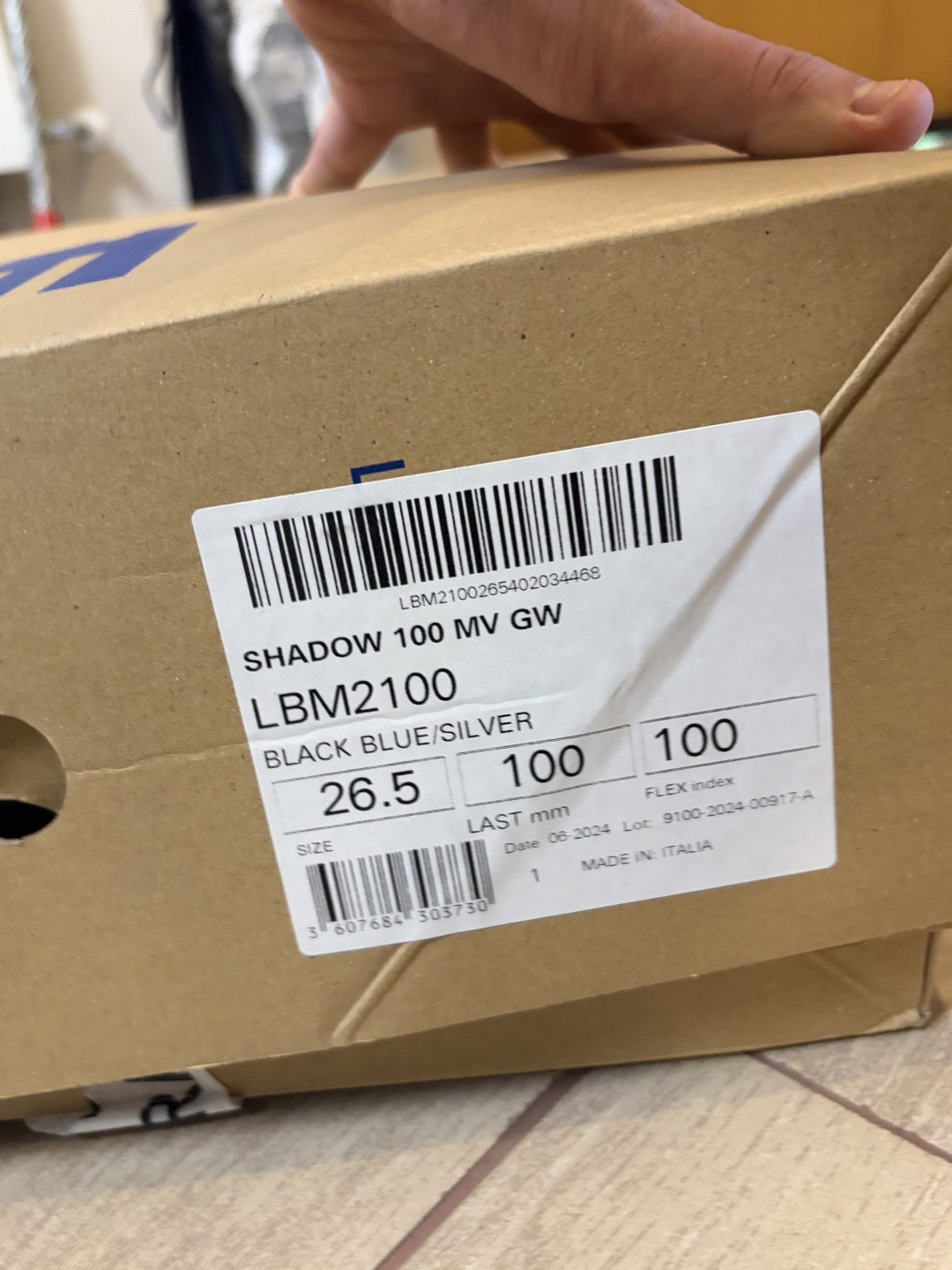 Scarponi Lange Shadow 100 MV GW tg 26,5 usato poco