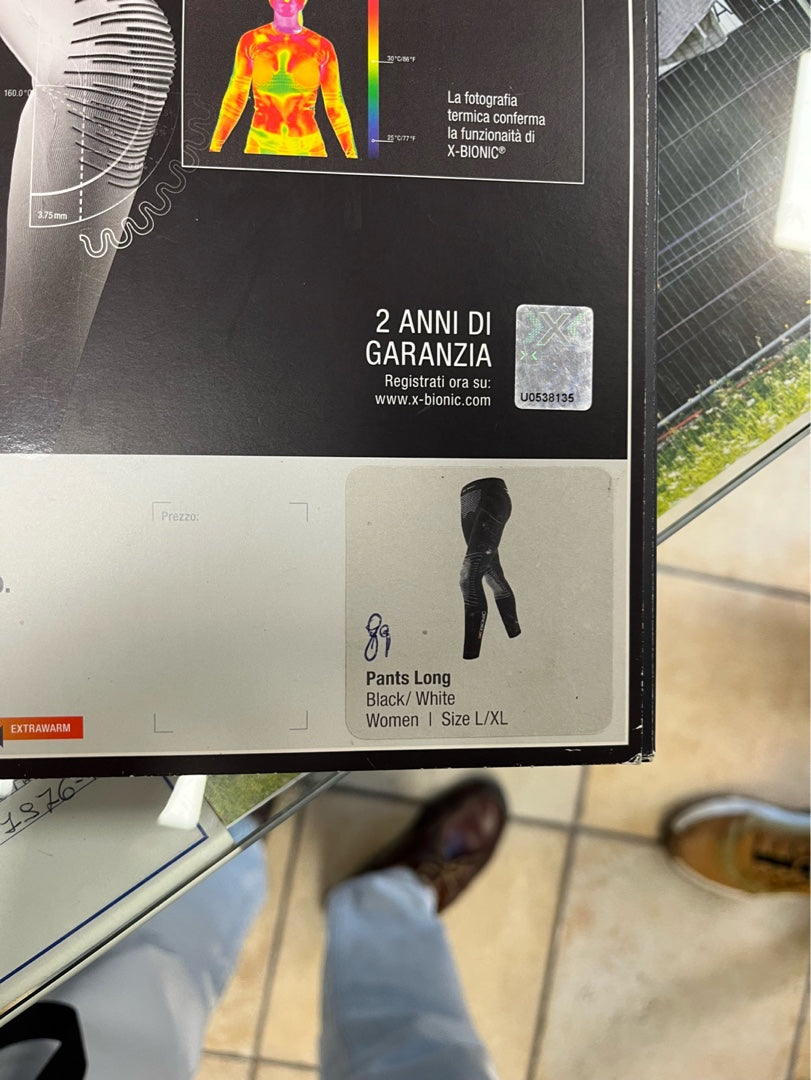 Pantaloni termici X-Bionic MK2 donna tg L/XL nuovi