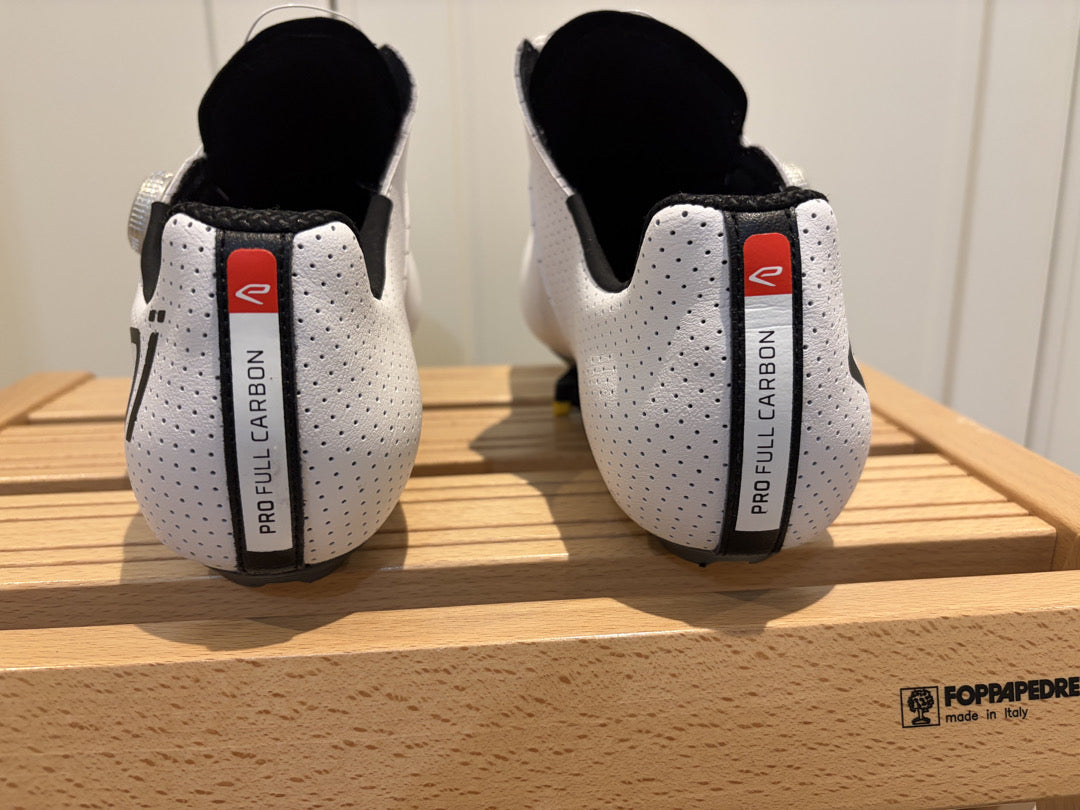 Scarpe ciclismo EKOI Racing C12 FULL CARBON PRO tg. 45 usate