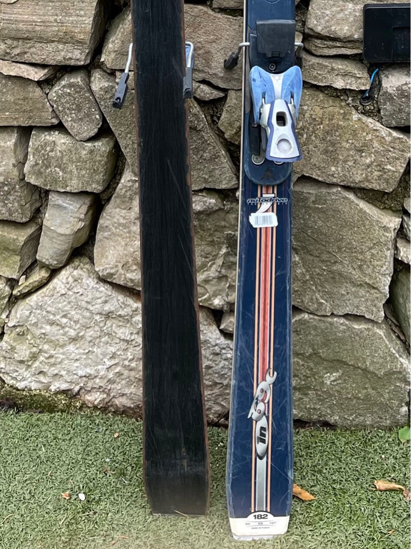 sci Dynastar 182 cm + attacchi Fischer usati