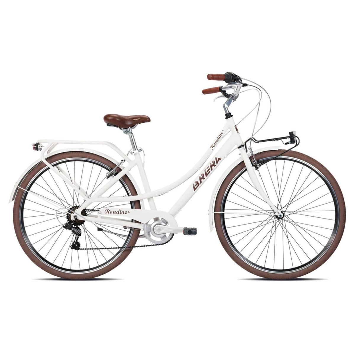 Brera Rondine Bicicletta Donna 7v Taglia Unica - Bianco Opaco usata — vista laterale