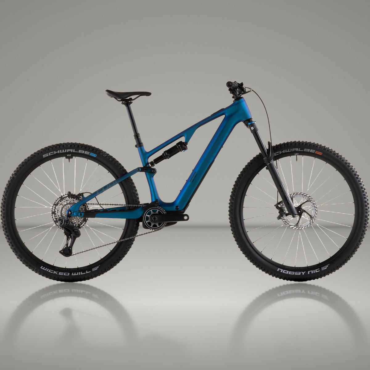 Cube Ams Hybrid One44 C 68x 2026 usata — vista laterale