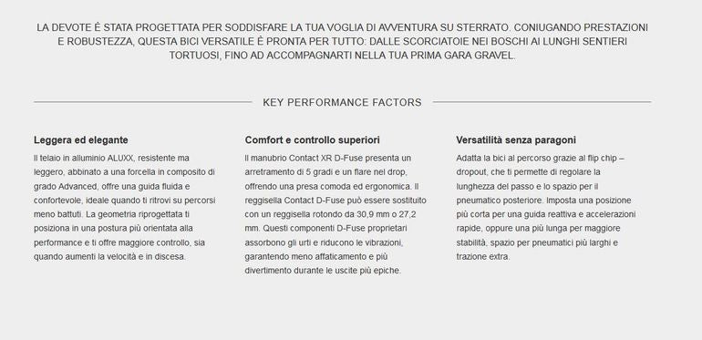 Liv Devote 0 — gruppo Shimano GRX, taglia S