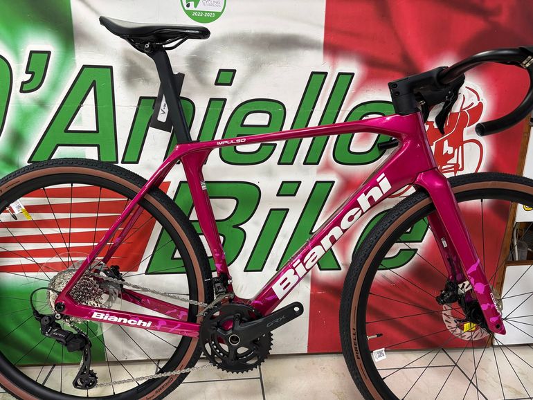 Bianchi Impulso Comp — gruppo Shimano GRX, taglia S