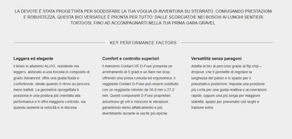 Liv Devote 0 — gruppo Shimano GRX, taglia XS LO