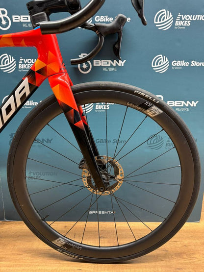 Merida Scultura Bahrain Victorious 2024 usata — dettaglio
