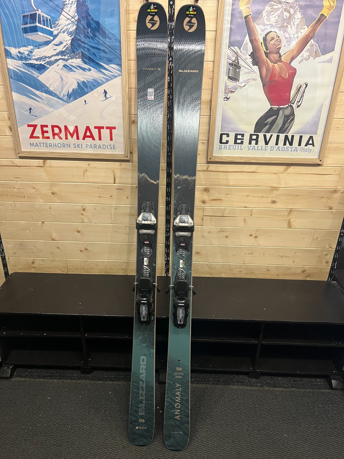 Blizzard Anomaly 94 — raggio 19.5m, waist 94mm